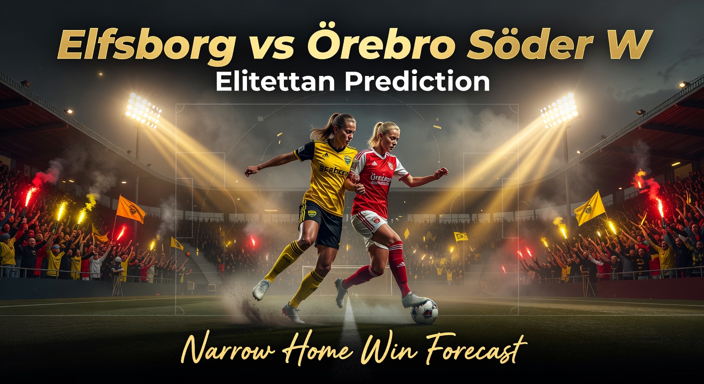 Elfsborg vs Örebro Söder W Pronóstico / Prediction