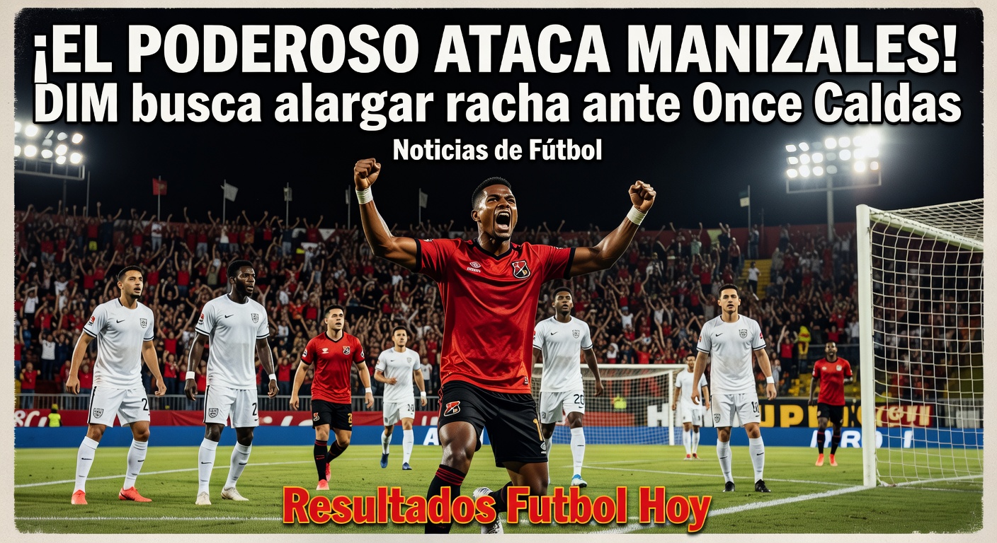 Once Caldas vs Ind. Medellín - Colombian Primera A