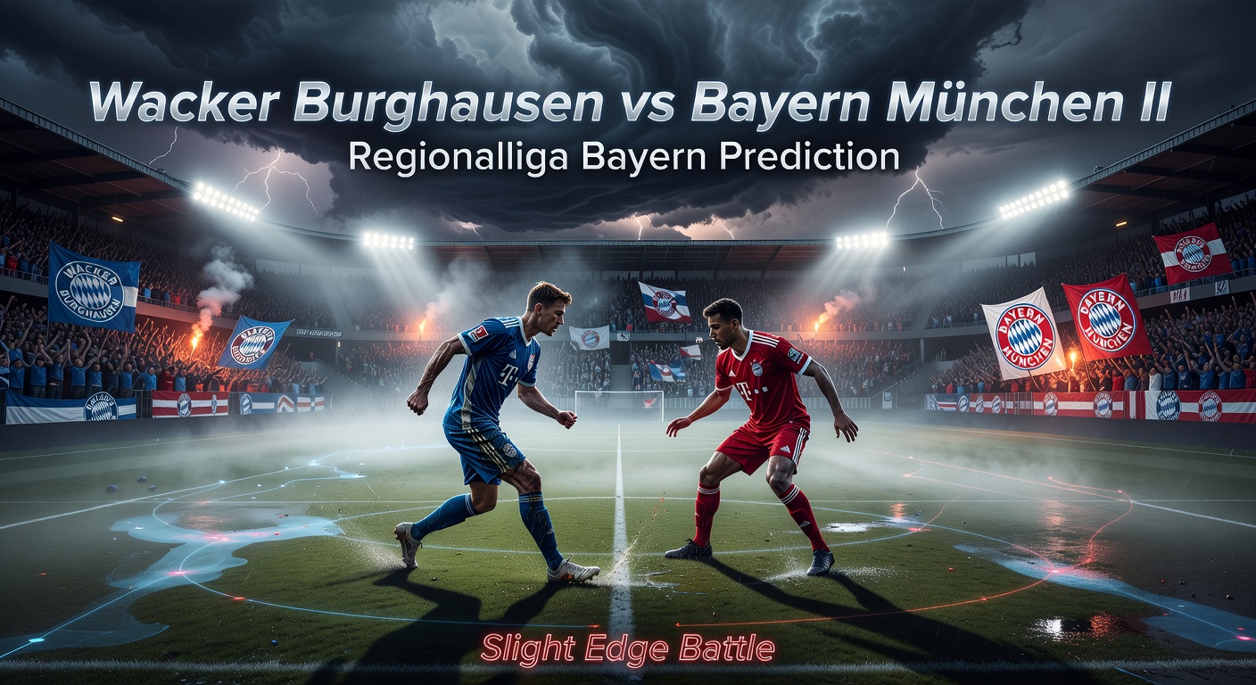 Wacker Burghausen vs Bayern München II Pronóstico / Prediction