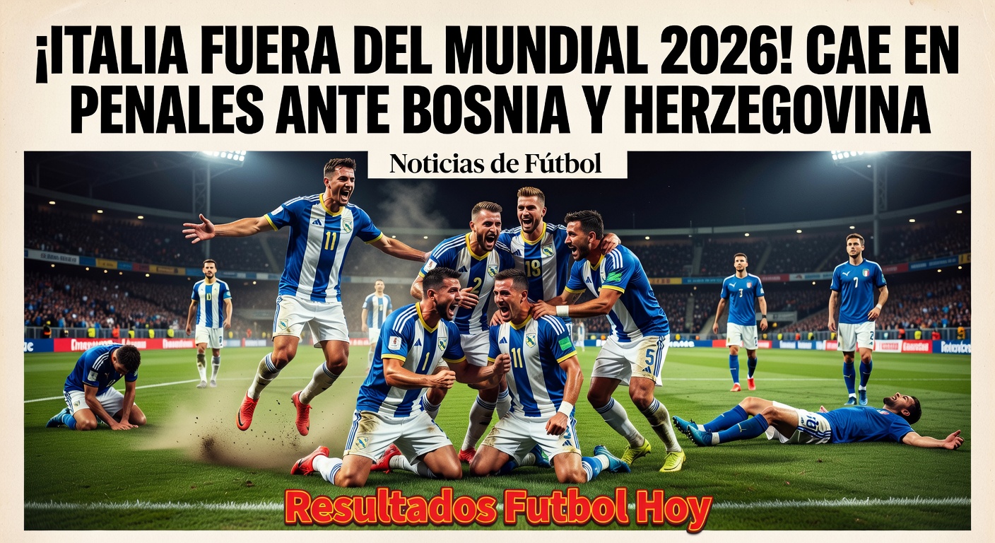 Italy Eliminated from 2026 World Cup