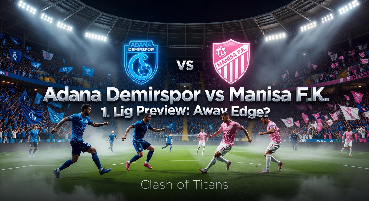 Adana Demirspor vs Manisa F.K. Pronóstico / Prediction