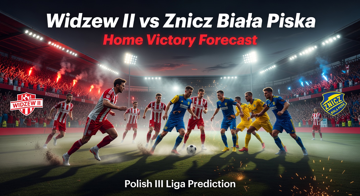 Widzew II vs Znicz Biała Piska Pronóstico / Prediction