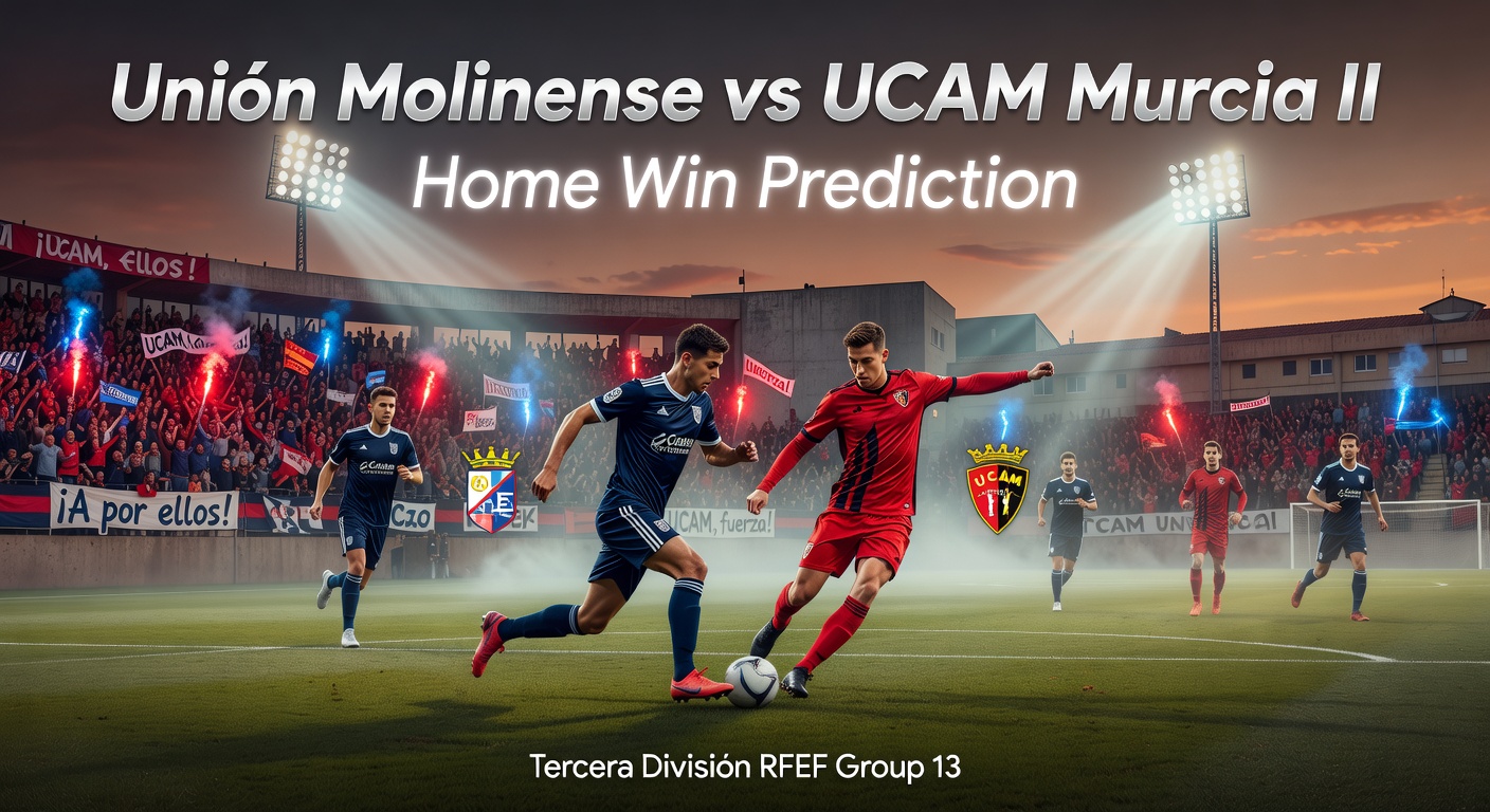 Unión Molinense vs UCAM Murcia II Pronóstico / Prediction