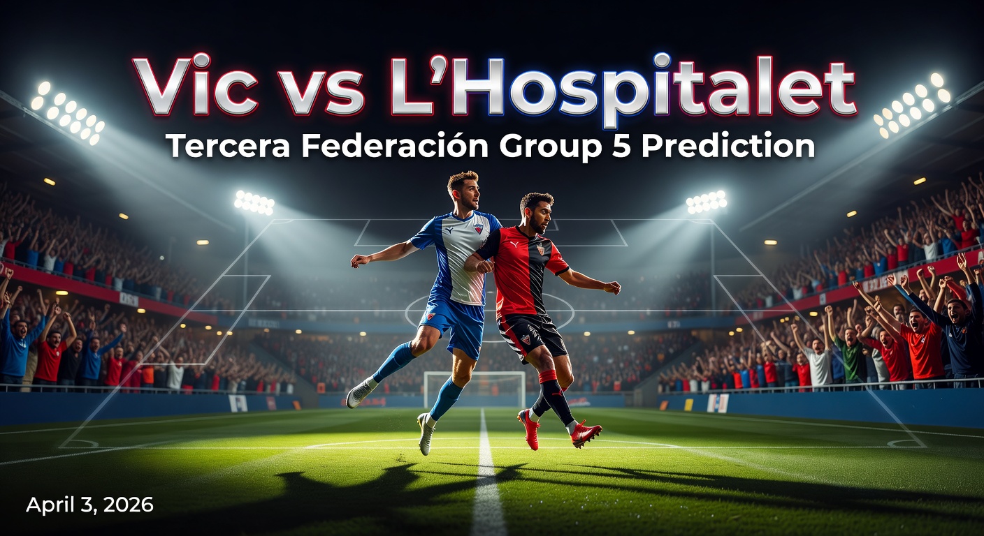 Vic vs L'Hospitalet Pronóstico / Prediction