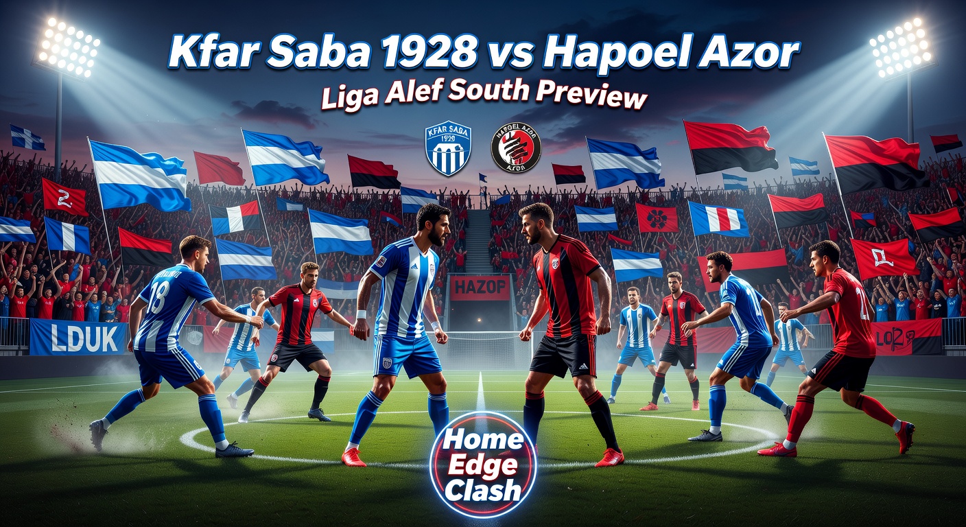 Kfar Saba 1928 vs Hapoel Azor Pronóstico / Prediction