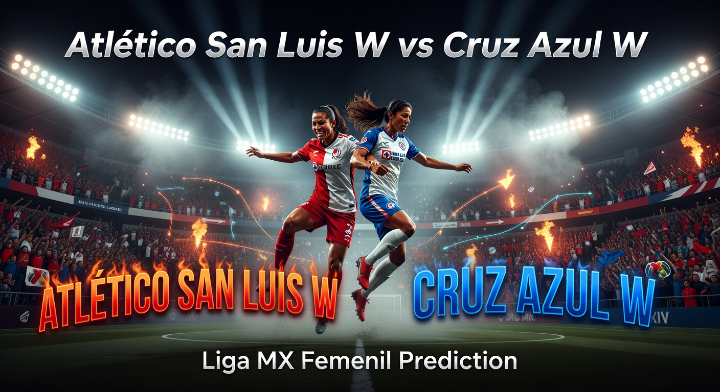 Atlético San Luis W vs Cruz Azul W Pronóstico / Prediction