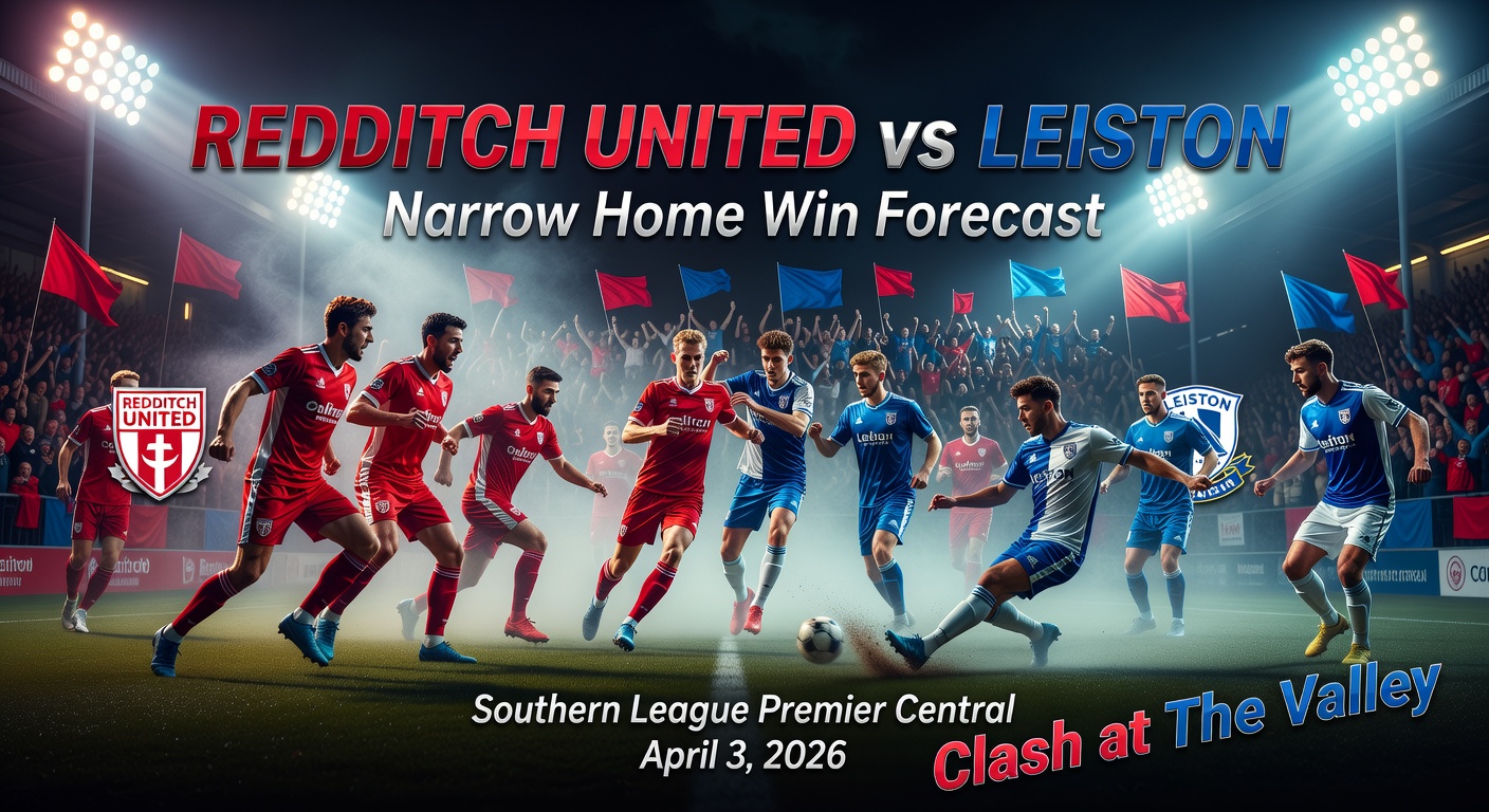 Redditch United vs Leiston Pronóstico / Prediction