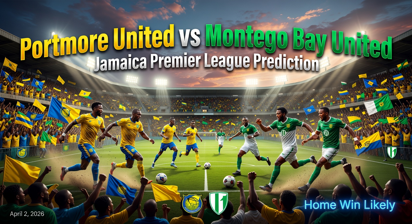 Portmore United vs Montego Bay United Pronóstico / Prediction