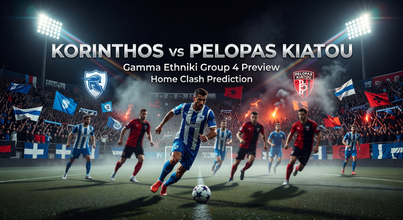 Korinthos vs Pelopas Kiatou Pronóstico / Prediction