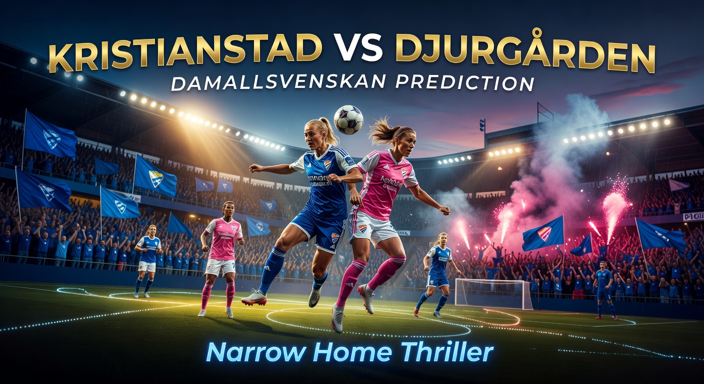 Kristianstad vs Djurgården Pronóstico / Prediction