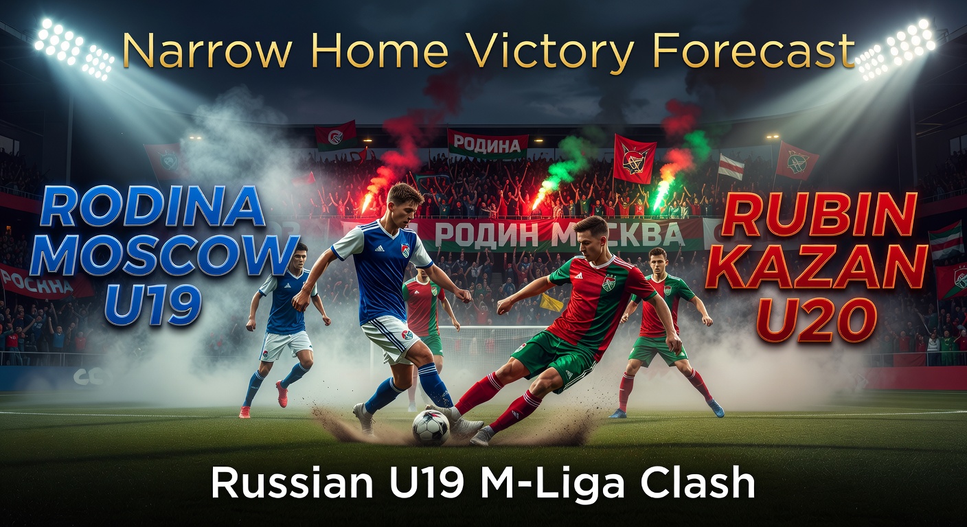 Rodina Moscow U19 vs Rubin Kazan U20 Pronóstico / Prediction