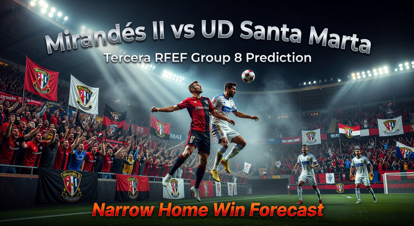 Mirandés II vs UD Santa Marta Pronóstico / Prediction