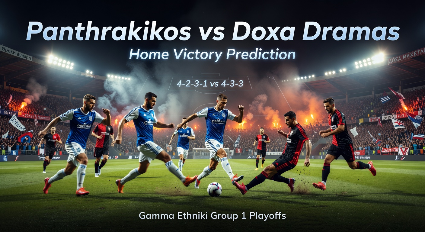 Panthrakikos vs Doxa Dramas Pronóstico / Prediction