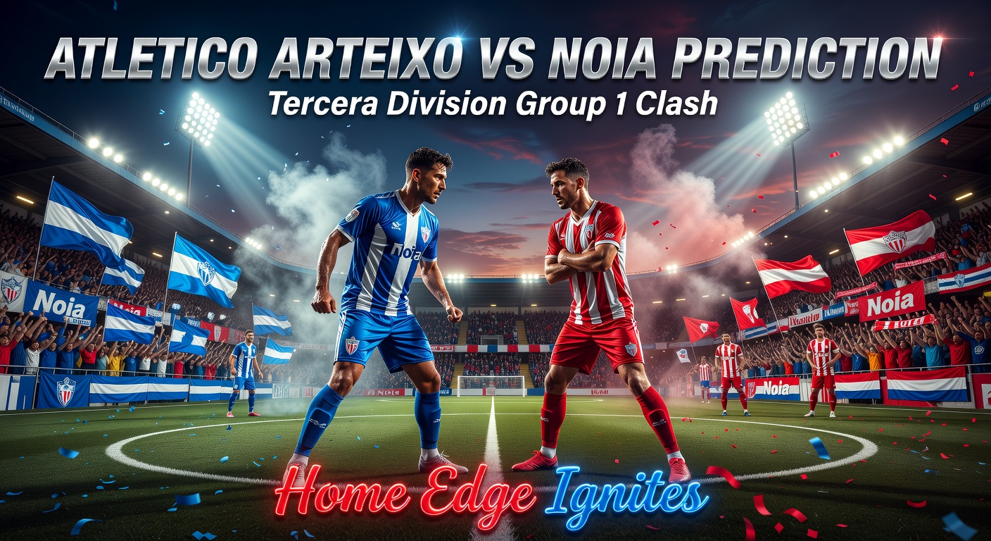 Atlético Arteixo vs Noia Pronóstico / Prediction