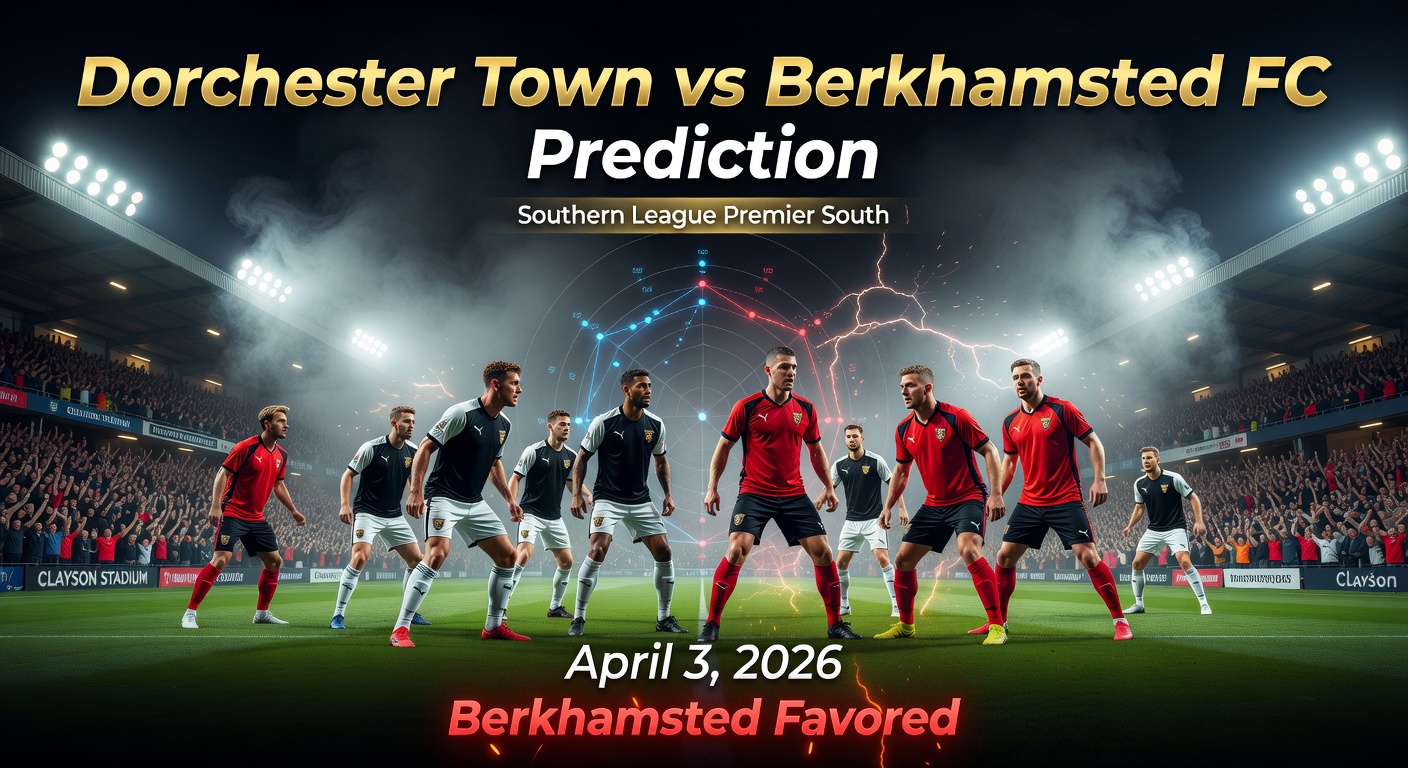 Dorchester Town vs Berkhamsted Pronóstico / Prediction