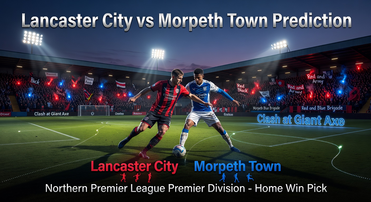 Lancaster City vs Morpeth Town Pronóstico / Prediction