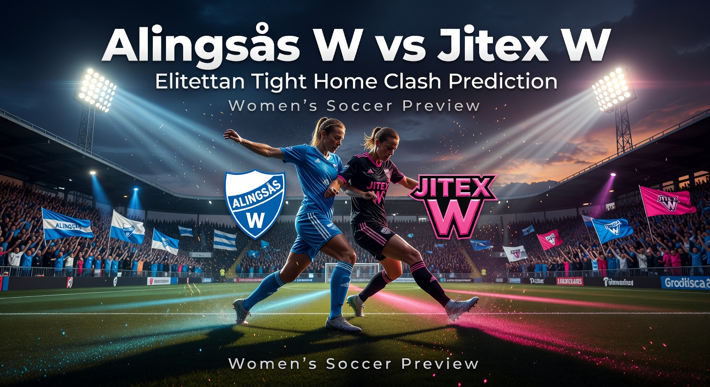 Alingsås W vs Jitex W Pronóstico / Prediction
