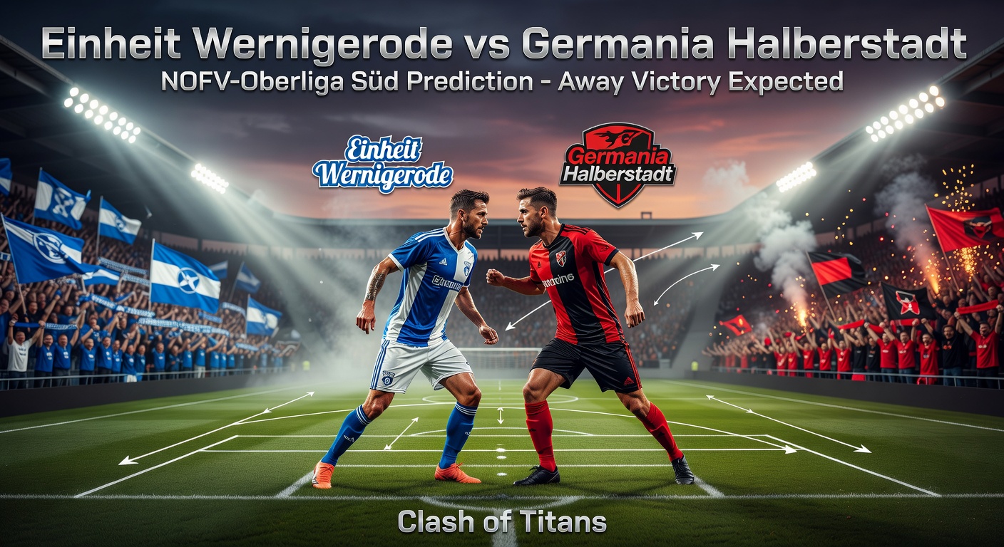 Einheit Wernigerode vs Germania Halberstadt Pronóstico / Prediction