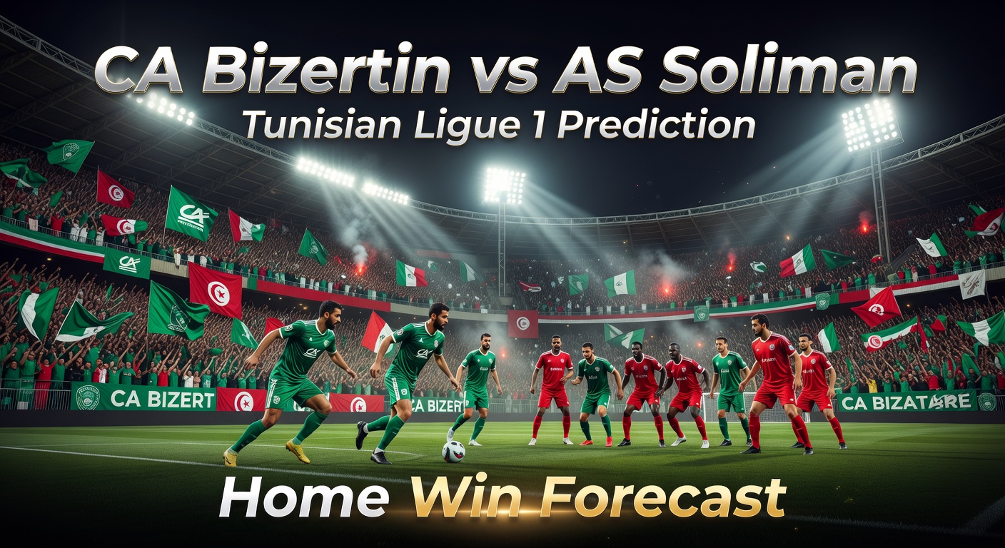CA Bizertin vs AS Soliman Pronóstico / Prediction
