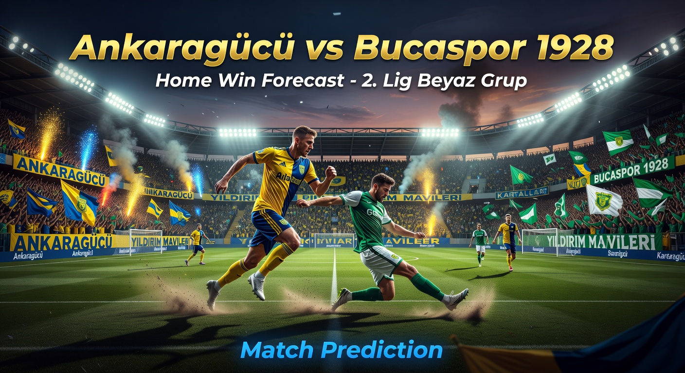 Ankaragücü vs Bucaspor 1928 Pronóstico / Prediction