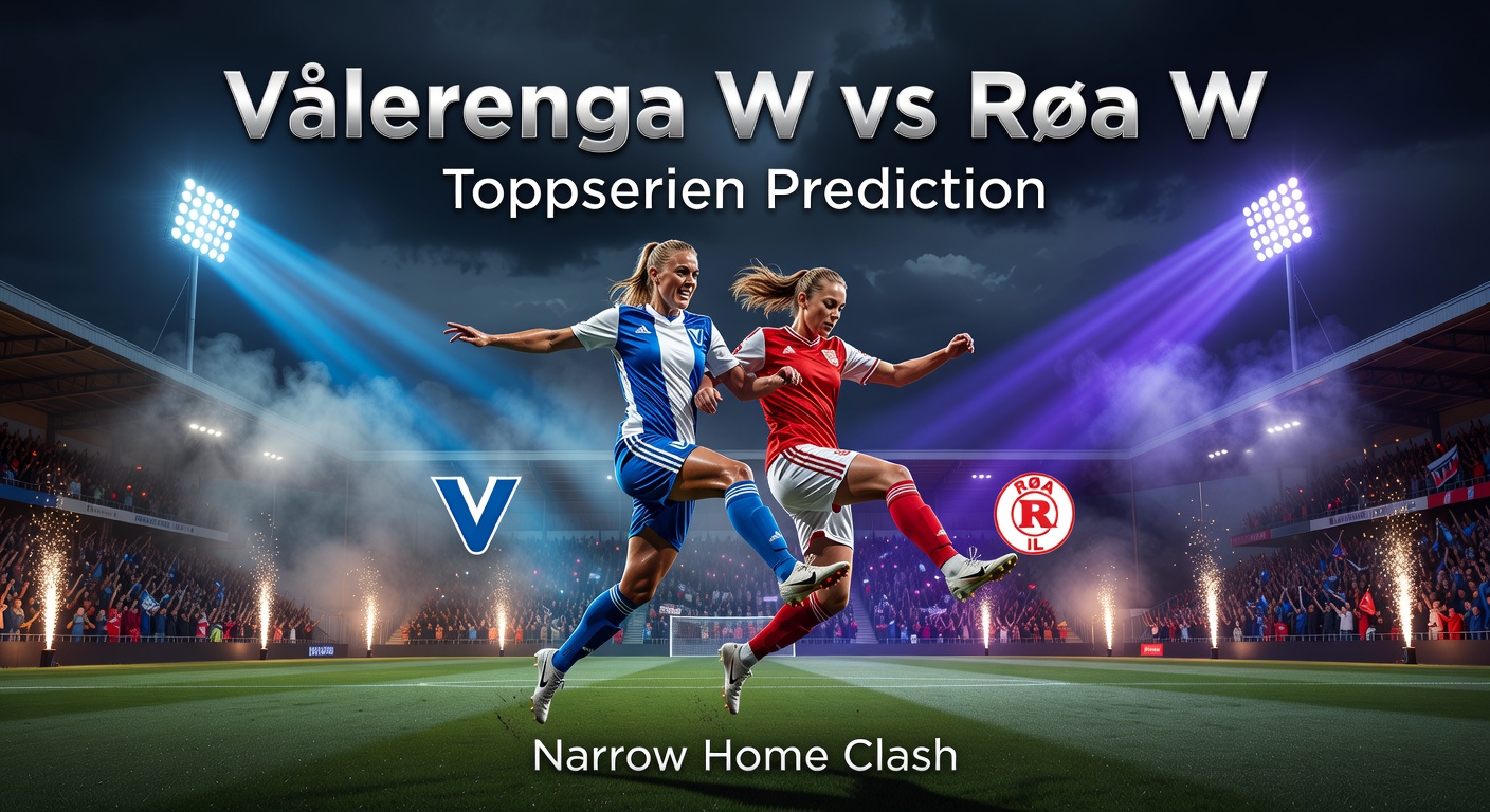 Vålerenga W vs Røa W Pronóstico / Prediction