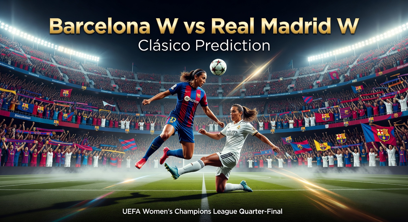 Barcelona W vs Real Madrid W Pronóstico / Prediction