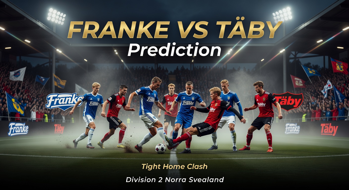 Franke vs Täby Pronóstico / Prediction