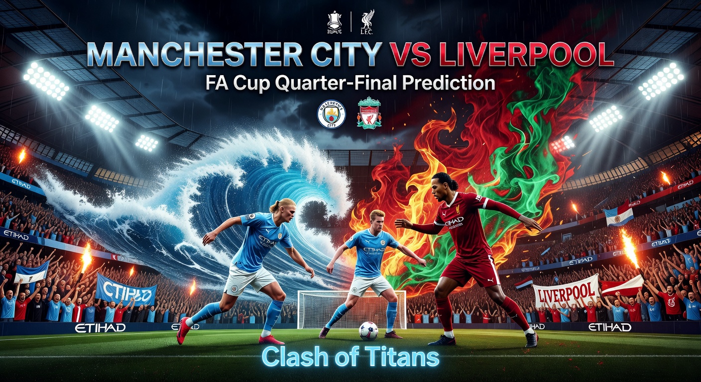 Manchester City vs Liverpool Pronóstico / Prediction