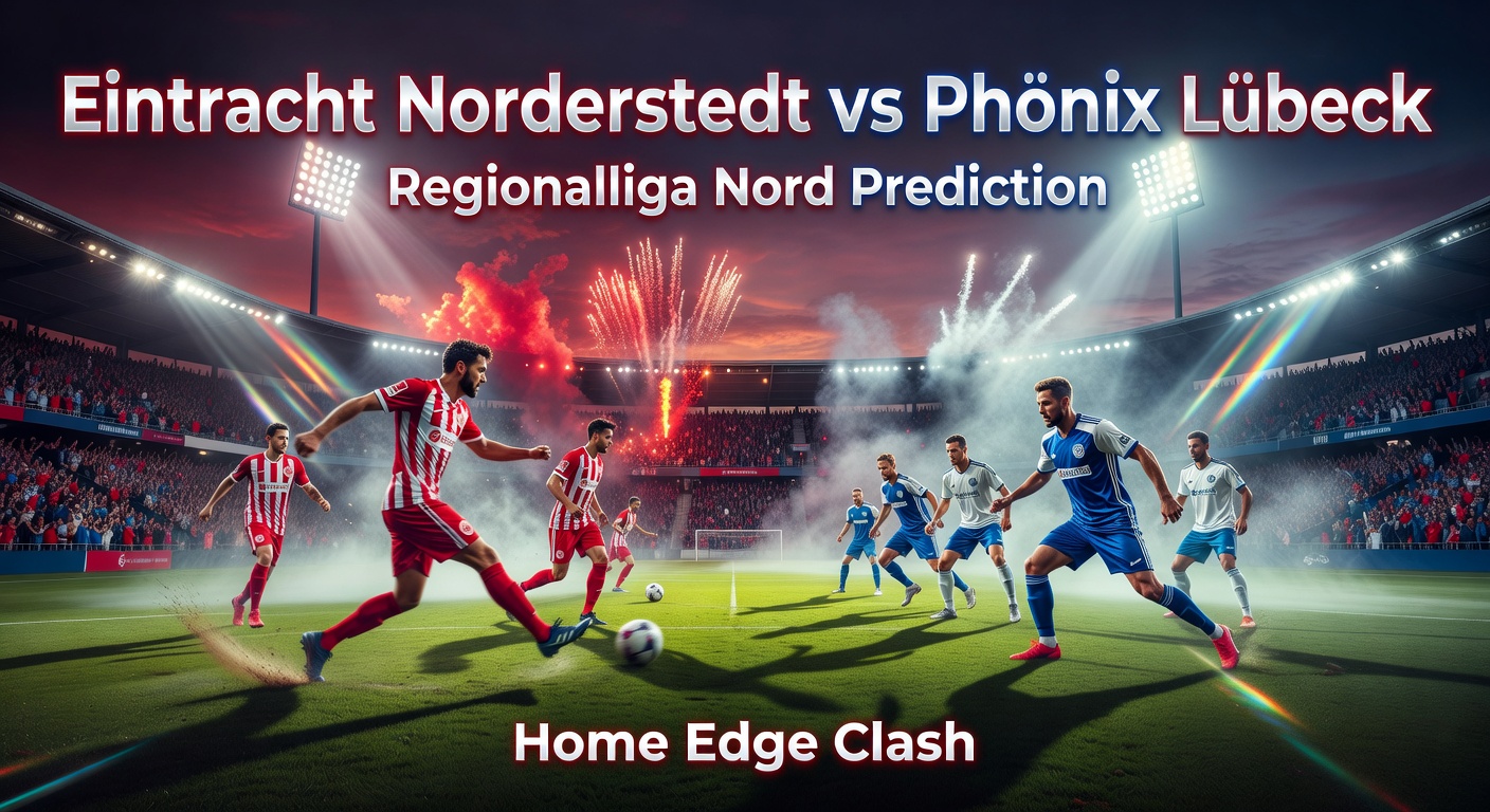 Eintracht Norderstedt vs Phönix Lübeck Pronóstico / Prediction