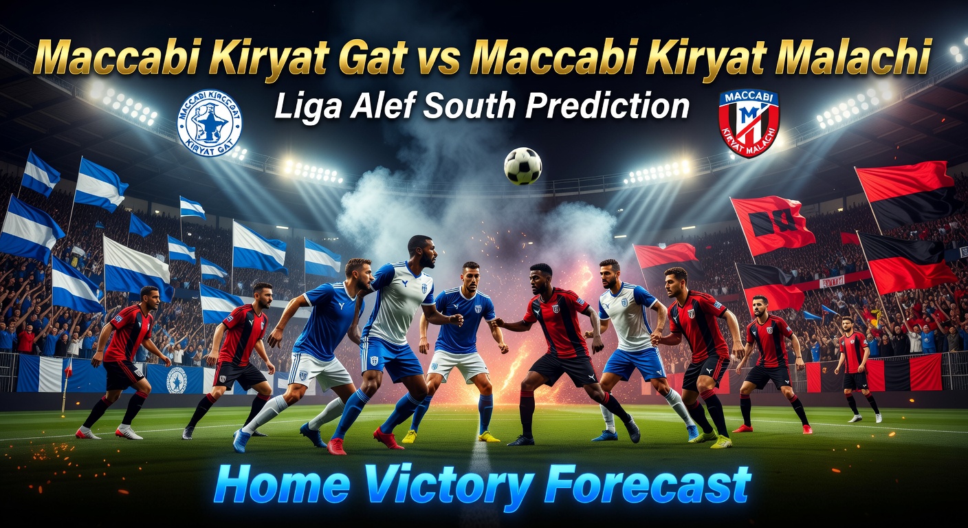 Maccabi Kiryat Gat vs Maccabi Kiryat Malachi Pronóstico / Prediction