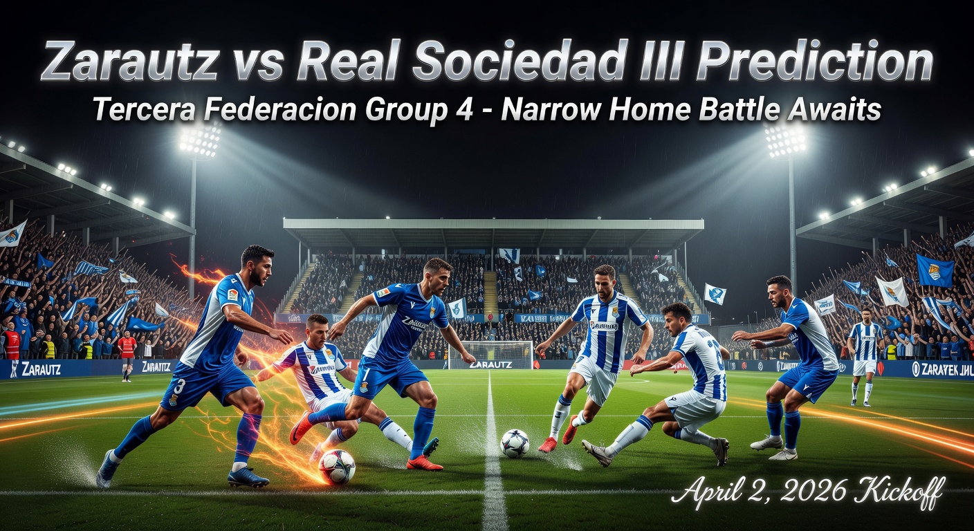 Zarautz vs Real Sociedad III Pronóstico / Prediction