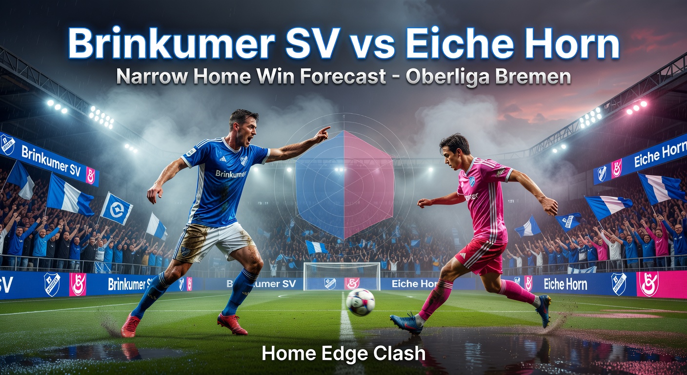 Brinkumer SV vs Eiche Horn Pronóstico / Prediction