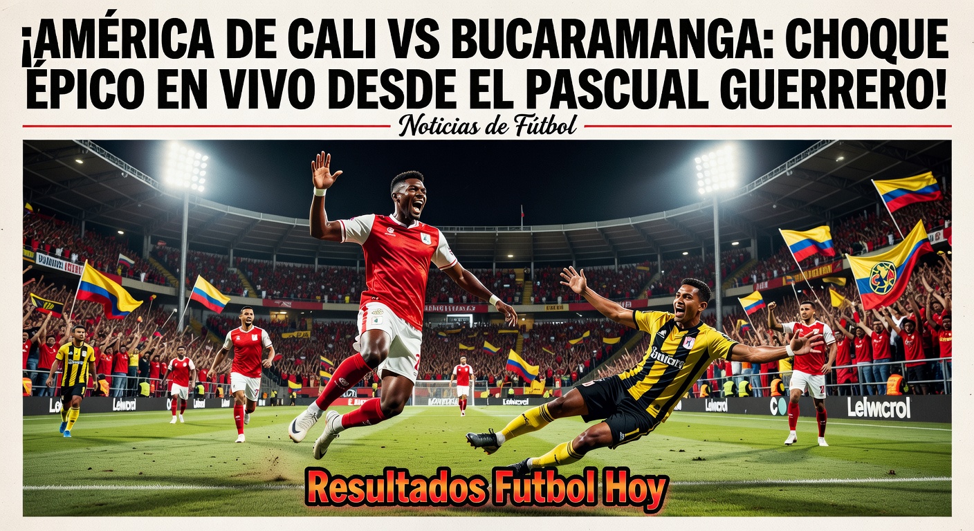 América Cali vs Bucaramanga - Colombian Primera A