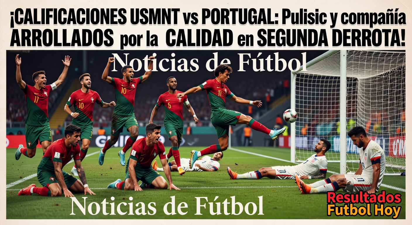 USMNT Suffer Loss to Portugal in Friendly