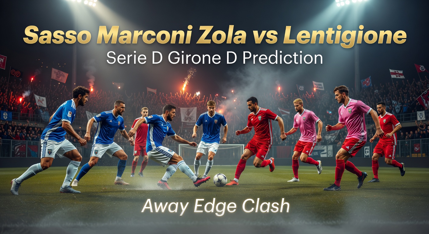 Sasso Marconi Zola vs Lentigione Pronóstico / Prediction