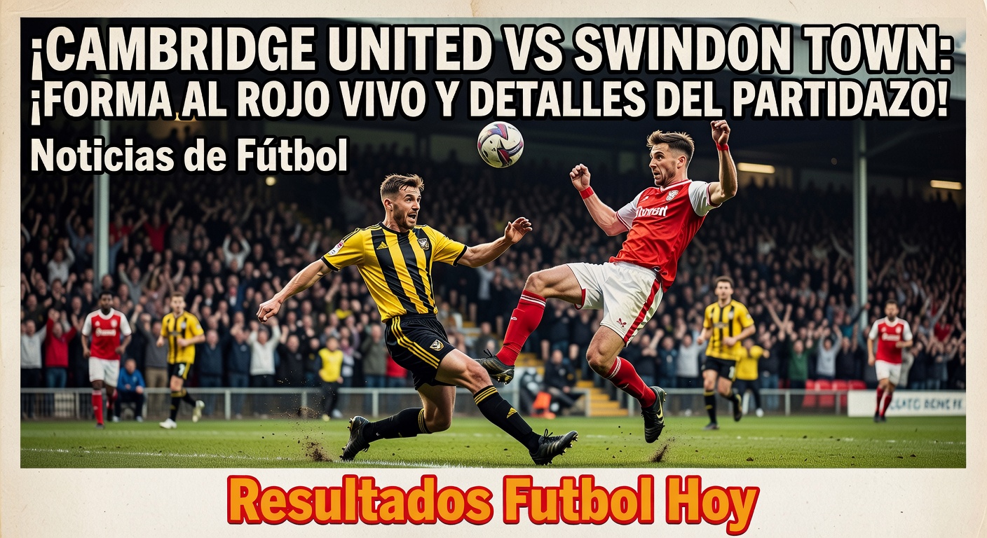 Cambridge United vs Swindon Town - Sky Bet League Two