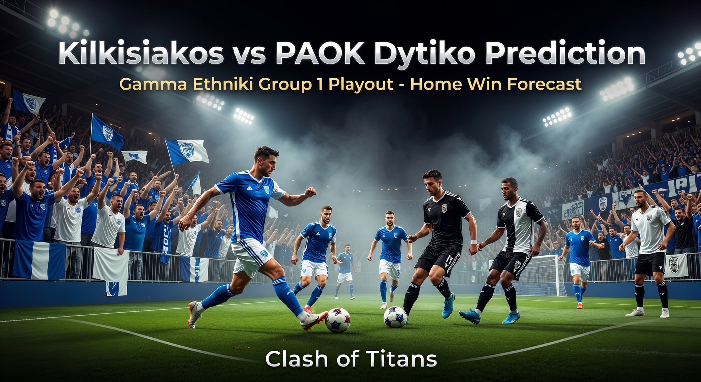 Kilkisiakos vs PAOK Dytiko Pronóstico / Prediction