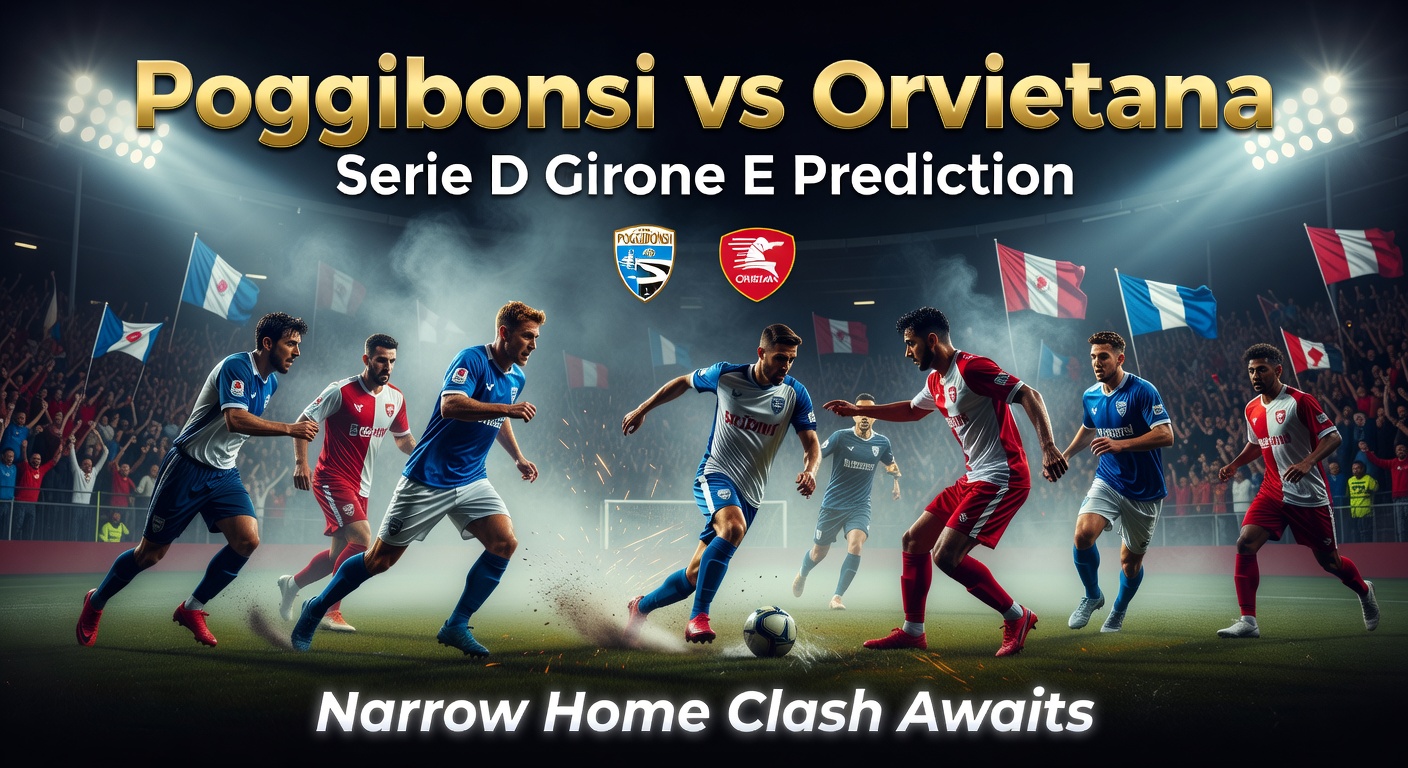 Poggibonsi vs Orvietana Calcio Pronóstico / Prediction
