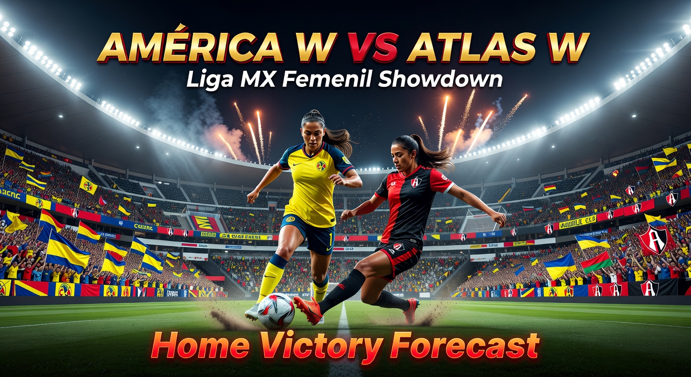 América W vs Atlas W Pronóstico / Prediction