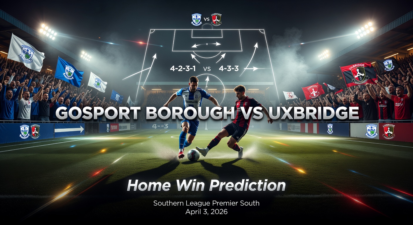 Gosport Borough vs Uxbridge Pronóstico / Prediction