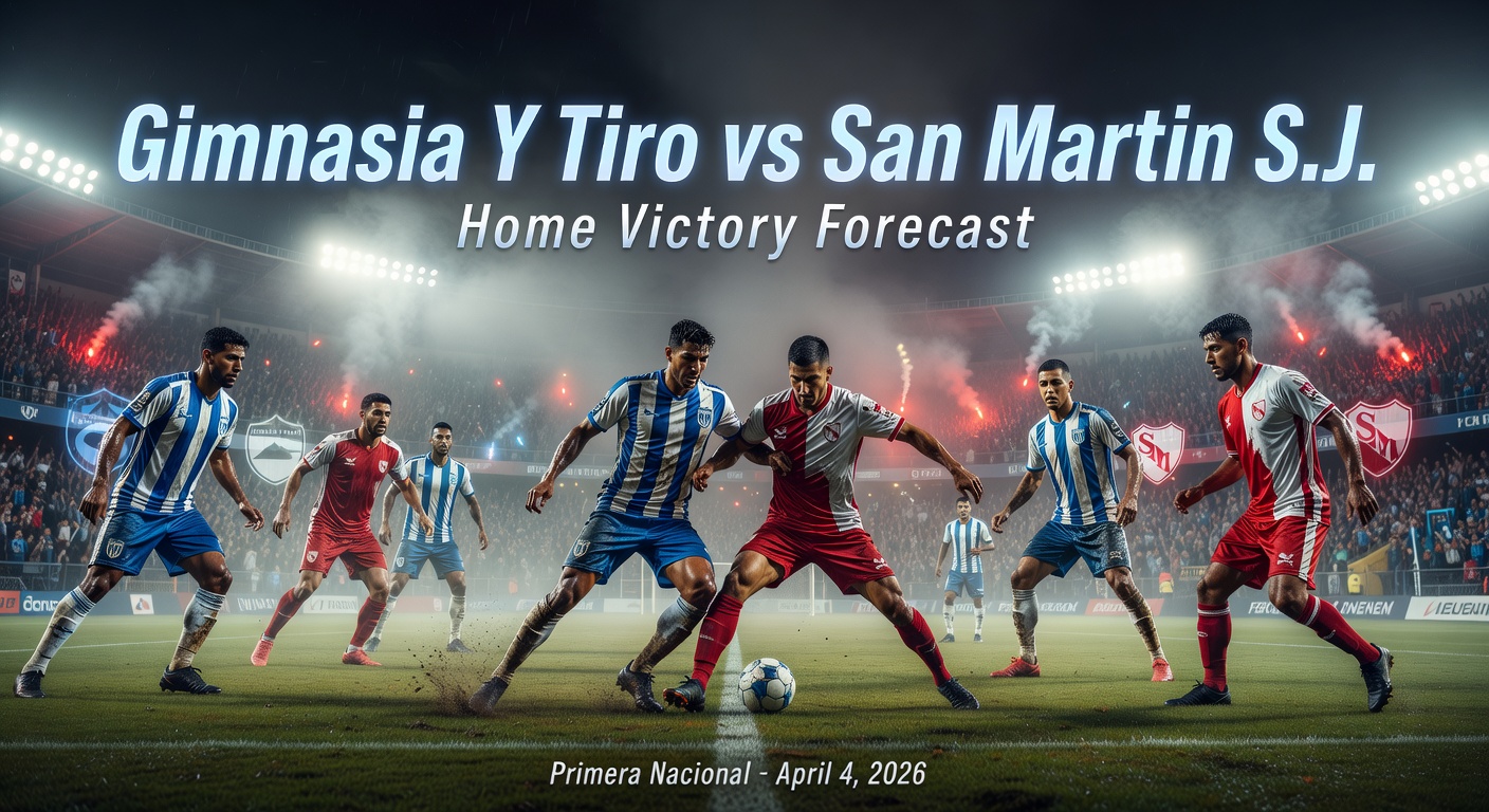 Gimnasia Y Tiro vs San Martin S.J. Pronóstico / Prediction