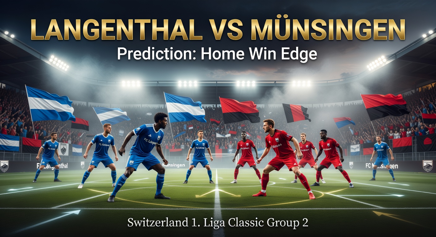 Langenthal vs Münsingen Pronóstico / Prediction