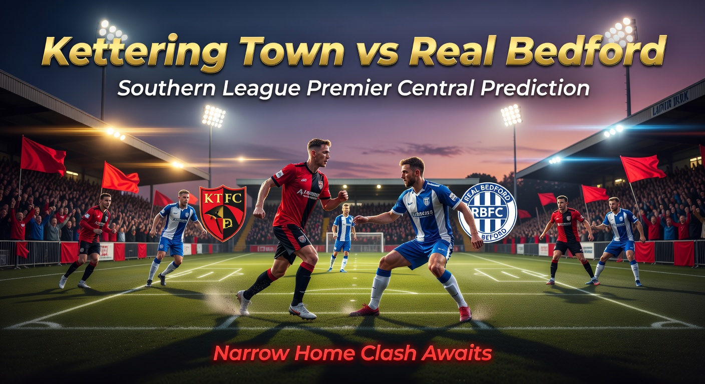 Kettering Town vs Real Bedford Pronóstico / Prediction