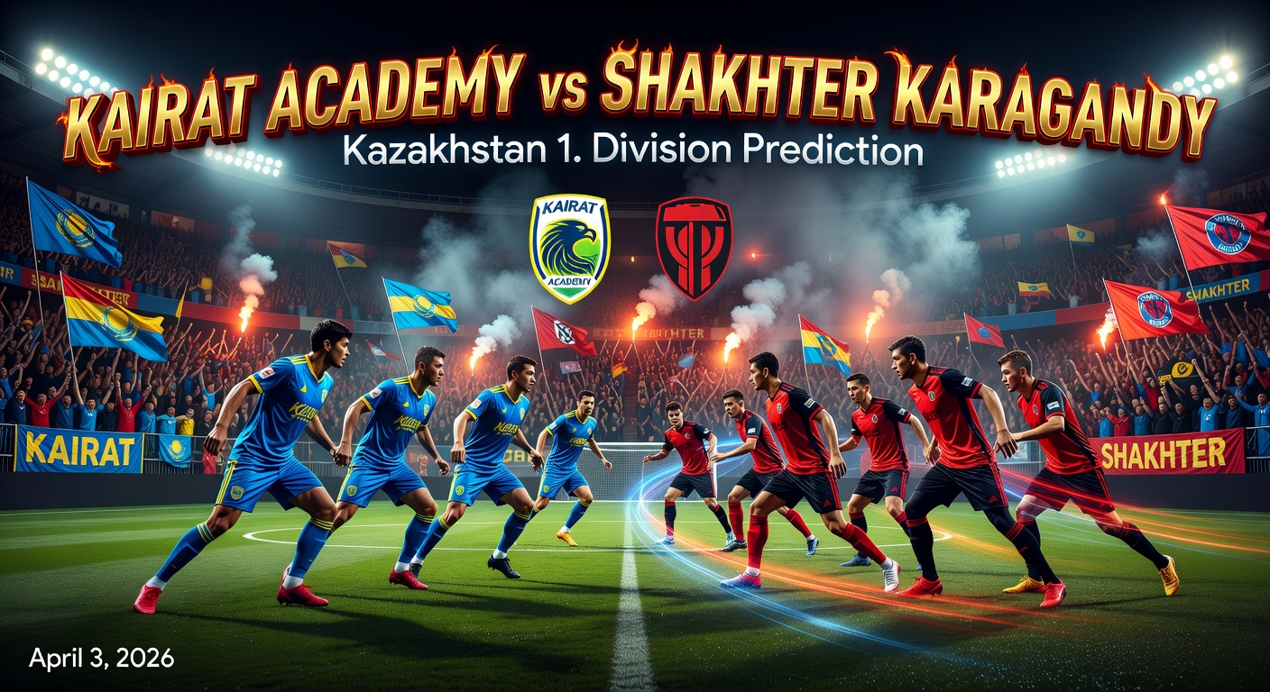 Sport Academy Kairat vs Shakhter Karagandy Pronóstico / Prediction