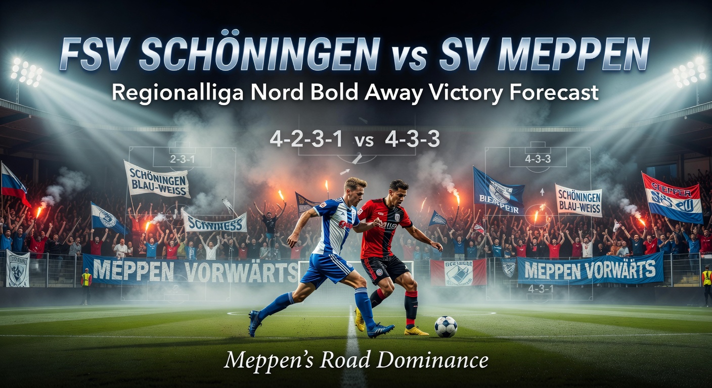 Schöningen vs SV Meppen Pronóstico / Prediction