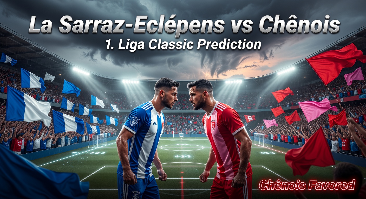 La Sarraz-Eclépens vs Chênois Pronóstico / Prediction
