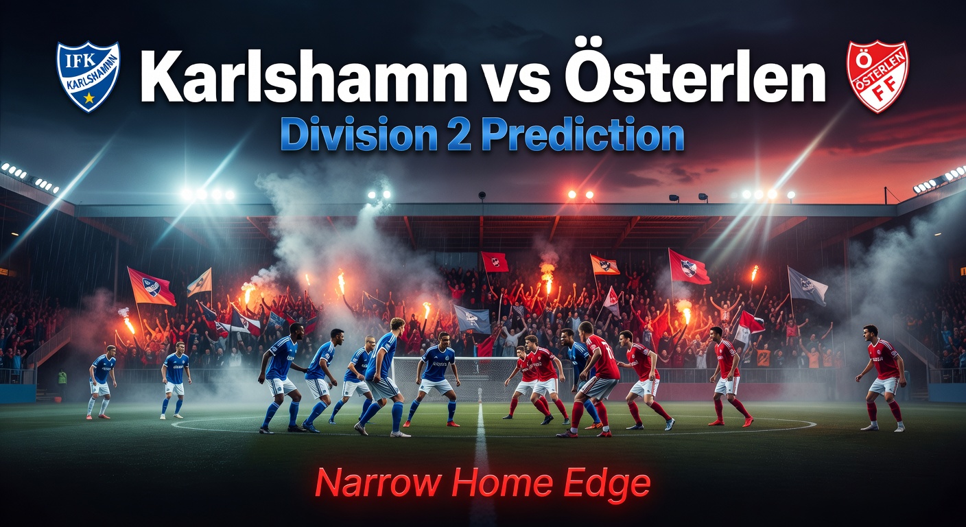 Karlshamn vs Österlen Pronóstico / Prediction