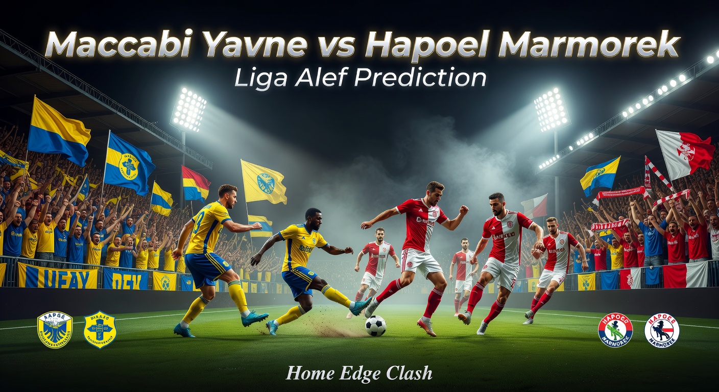 Maccabi Yavne vs Hapoel Marmorek Pronóstico / Prediction