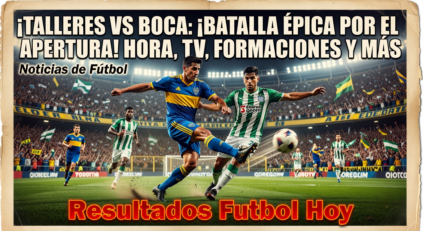 Talleres vs Boca Juniors - Argentine Liga Profesional (FOX Sports)