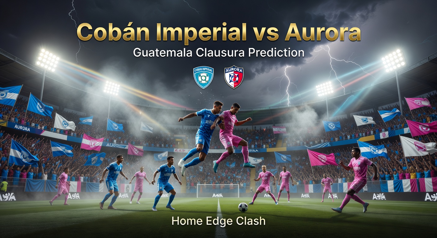 Cobán Imperial vs Aurora Pronóstico / Prediction